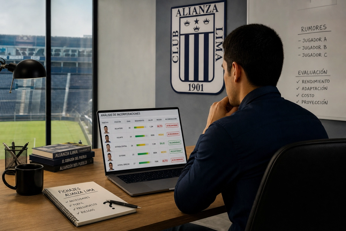 Fichajes de Alianza Lima: cómo distinguir rumores y evaluar incorporaciones